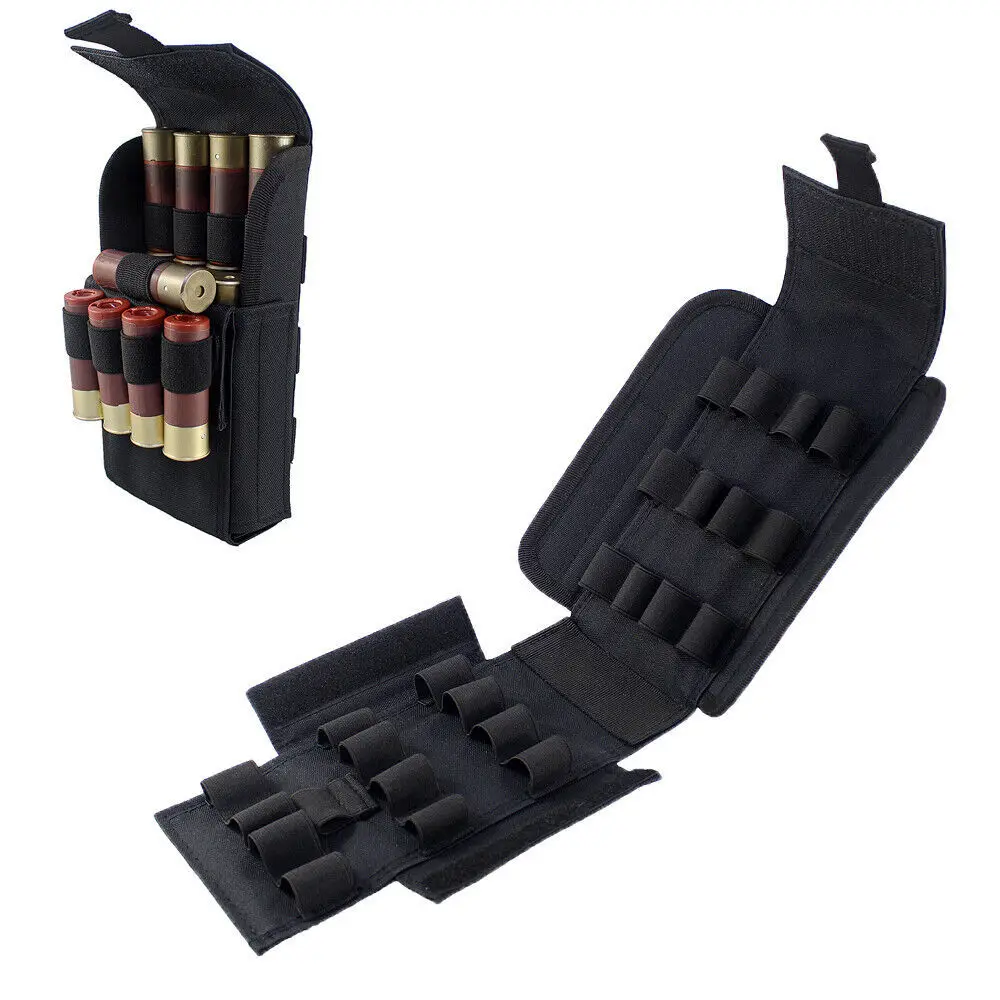 

25 round shotgun holster, 12G cartridge case, bagged hunting ammunition, round cartridge case, gun accessories