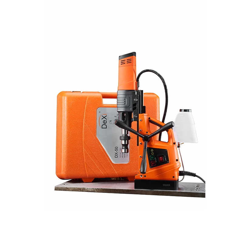

DX-60 Electric Industrial Hand Drill Machine 1500W With Brushed Motor Supported Magnetic Drill For Sale