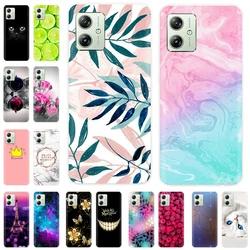 For Moto G54 5G Case Silicone MotoG54 XT-2343-1 Soft Clear TPU Back Cover For Motorola Moto G54 Phone Cases Cover Coque Fundas