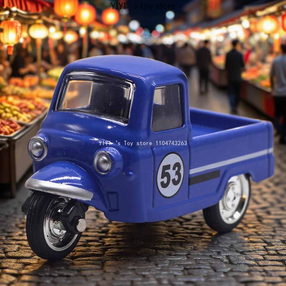 

1:43 Vintage tricycle models, alloy rebound car models, high-end decorative items, and children's car toys 25