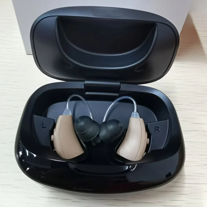 New Upgrade Rechargeable Digital Hearing Aid H56, Elderly Hearing Aid Earphone, Intelligent Noise Reduction, Volume Amplifier