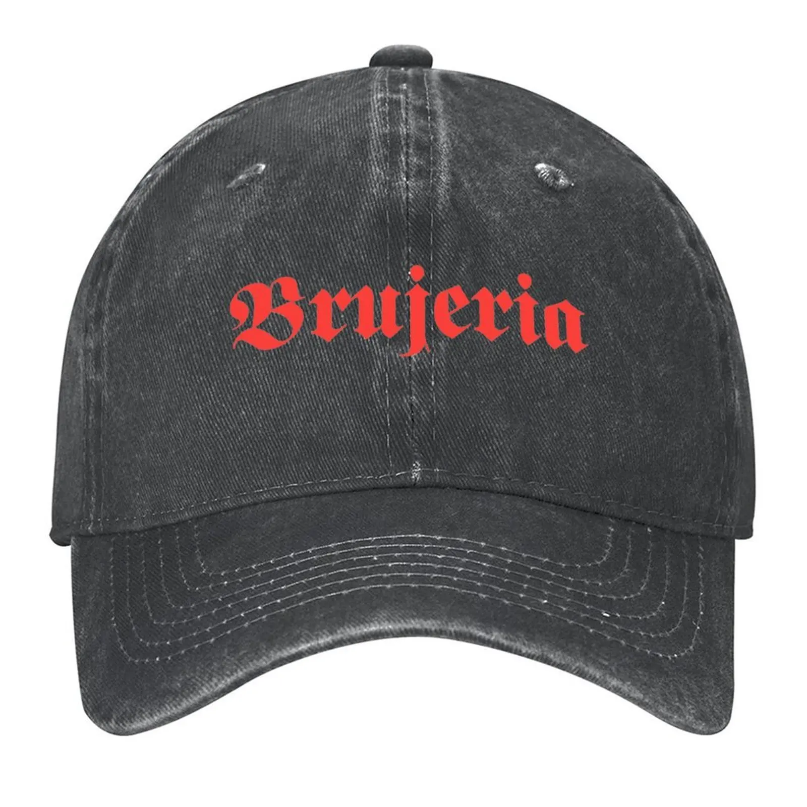 

2026 Brujeria (Transparent) Red Baseball Cap Visor Dropshipping Custom Caps Men's Hats Women's
