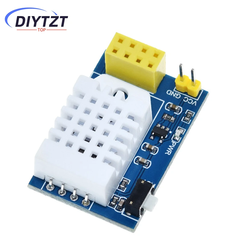 DIYTZT DHT22 AM2302 Temperatur Feuchtigkeit Modul ESP8266 WIFI interface Board ESP8266 ESP-01/01S Adapter Ersetzen