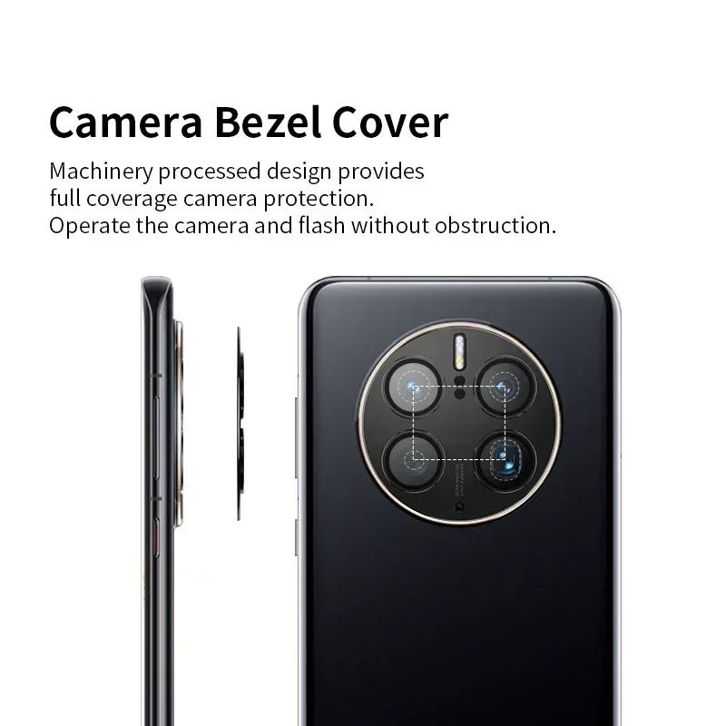 화웨이 메이트 50 프로용 카메라 보호대 유리, 카메라 렌즈 케이스 보호 유리