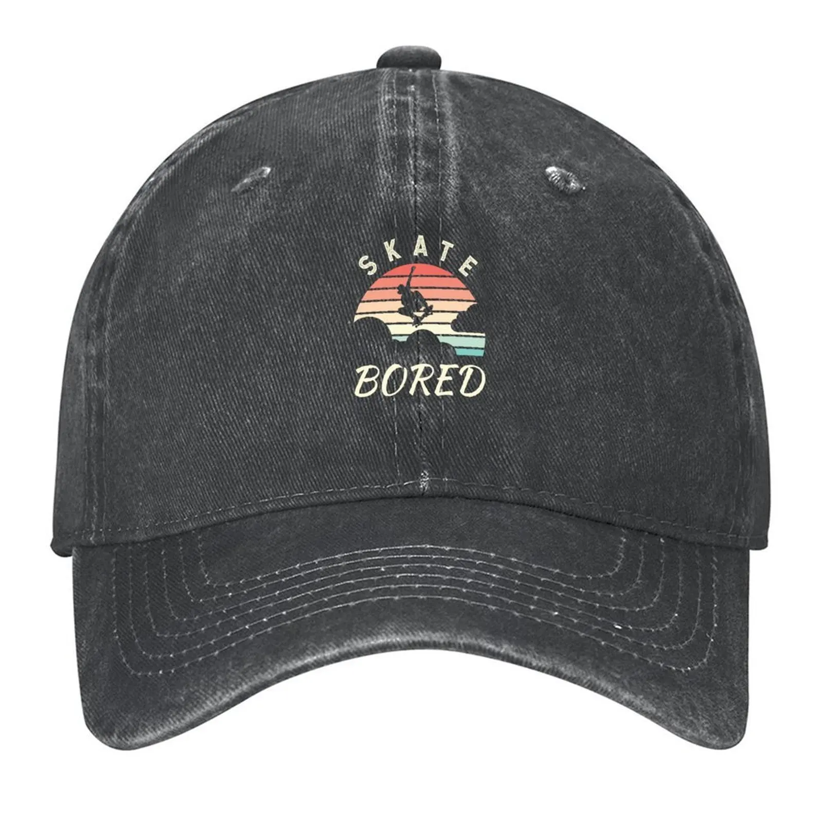 

Skate-Bored Baseball Cap Hip Hop Rugby Trucker Hat Cosplay Elegant Women's Hats Men's