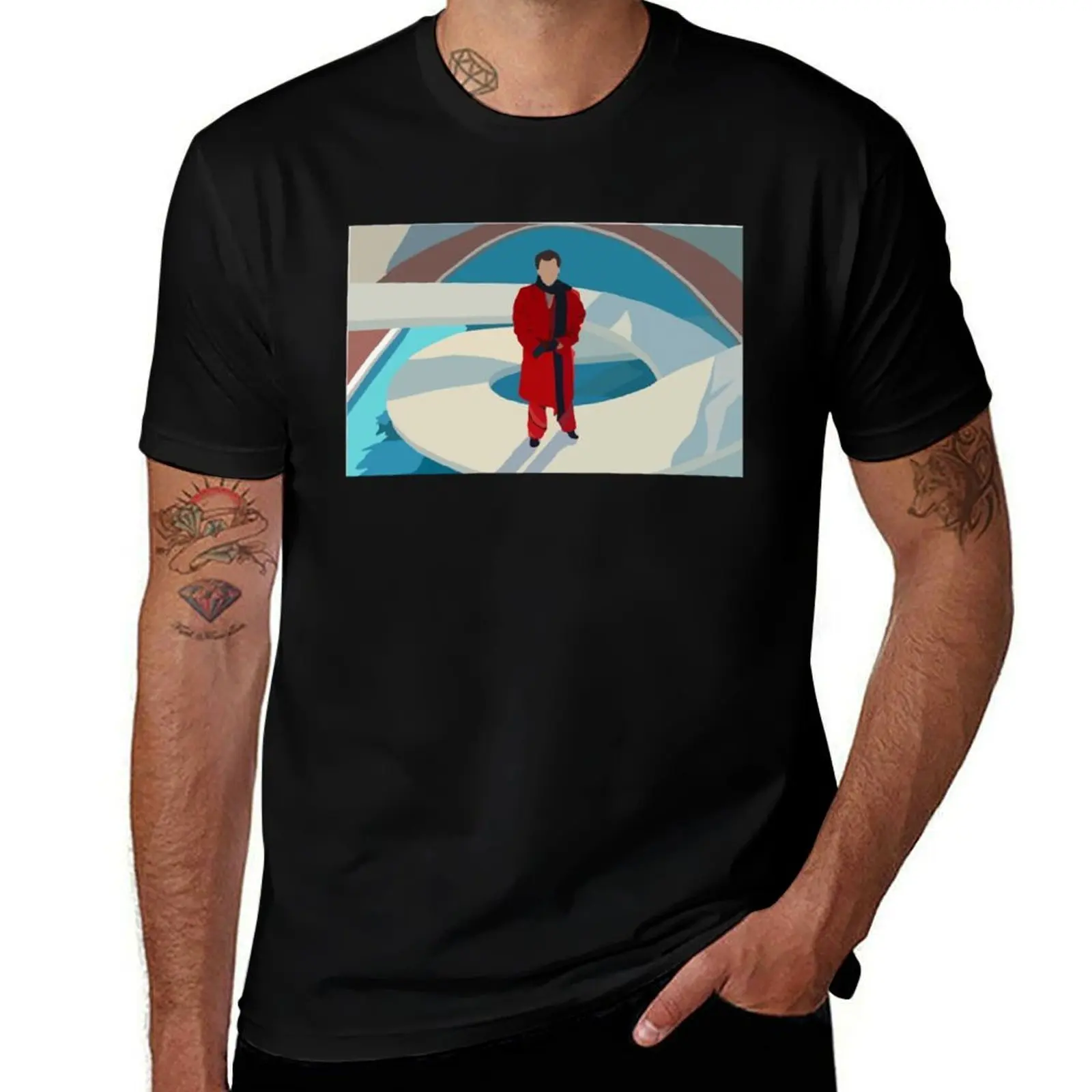 Harry Premium Scoop T-Shirt Stretch Fabric Comfort T-Shirt