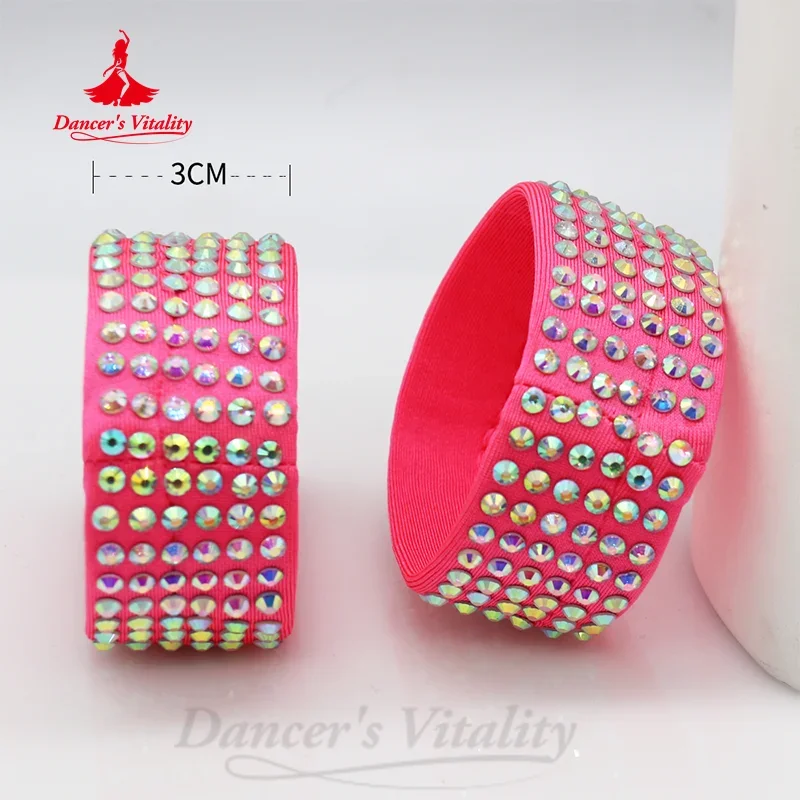 

Latin Dance Modern Dancing BellyDance Bracelet Women's Stage Performance Accessories Adult and Children's Competition Jewelry