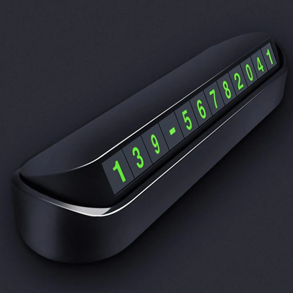 Magnetic Temporary Car Parking Number Plate