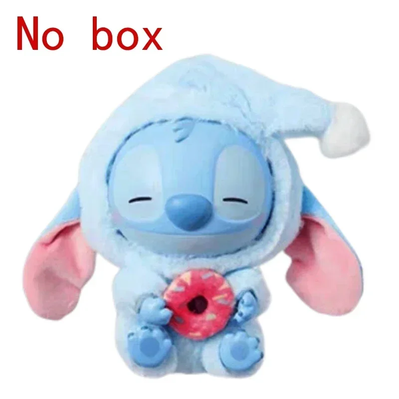 ¡Nuevo Stitch Eat Algo Antes del Dormir serie caja ciega muñecos de peluche colgante lindo adorno de muñeca caja misteriosa juguetes sorpresa regalo! !.