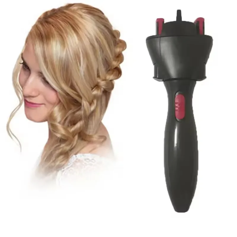 Electric Hair Braider Plait Automatic Twist Braider Styling Braiding Machine Quick Braid Tool Hair Styling Tool Hair Braider