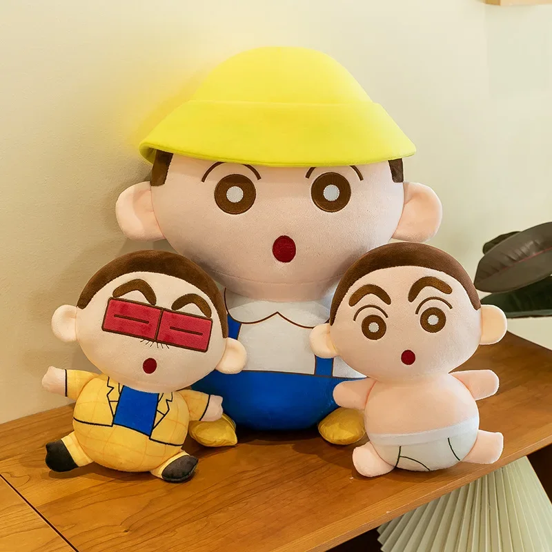 

Новый стиль анимационные производные Мультяшные плюшевые игрушки NowaraShnnosuke одежда куклы подушки изысканный подарок на день рождения для детей