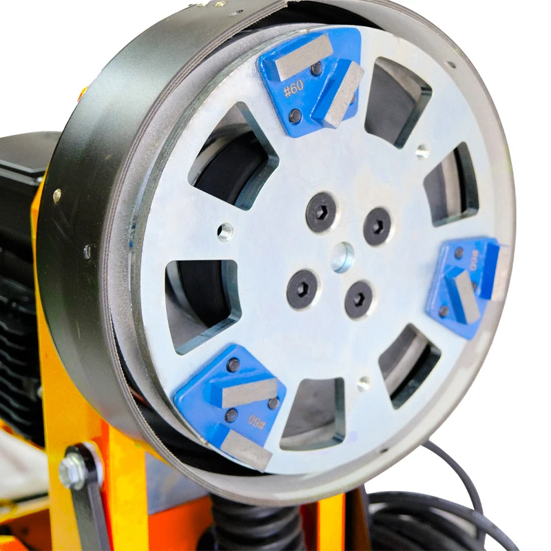 

250Mm grinding diameter small foldable industrial ground grinder for construction projects