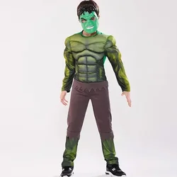 New Hulk Iron Man Children's Role Playing Spider Man Superman Children's Tight Clothing Fantastic Costume Halloween Party