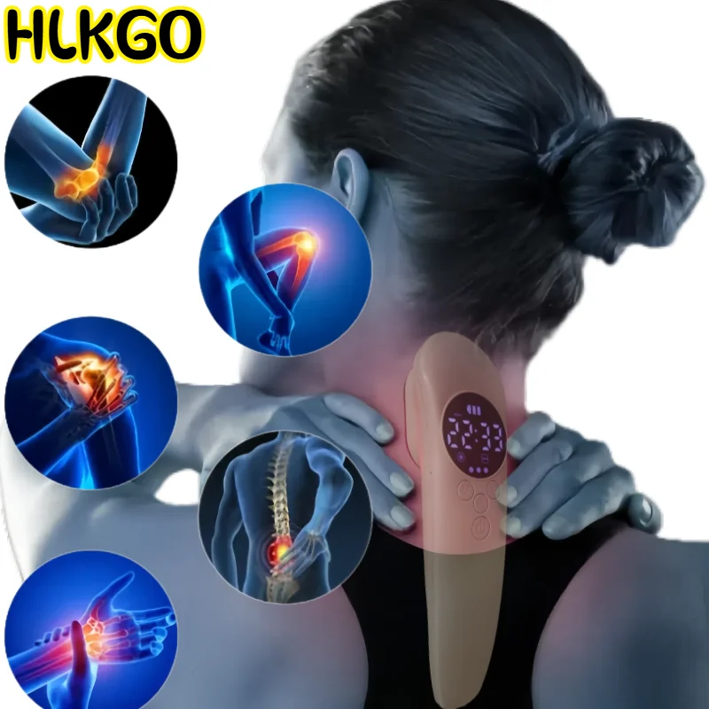 

Advanced 808nm 650nm Low Level Laser for Musculoskeletal Pain - Sciatica, Arthritis, Heel Spurs & Neck Treatment