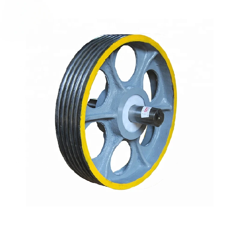 

Elevator iron deflector sheave/pulley/counterweight wheel/ 240mm/320mm/400mm/480mm/520mm steel rope