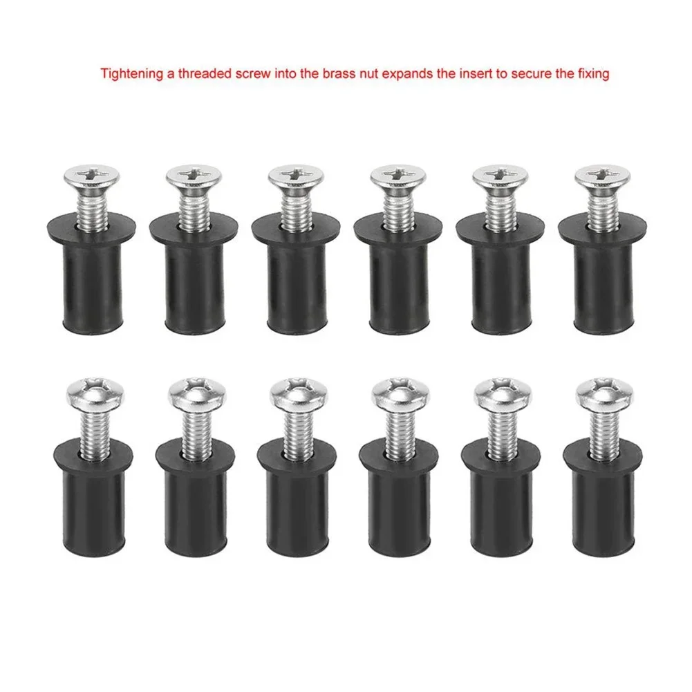 Auto Parts Screw 304 Stainless Steel Black Dustproof Waterproof For Ship Kayak Canoe M5 Good Effect High Quality