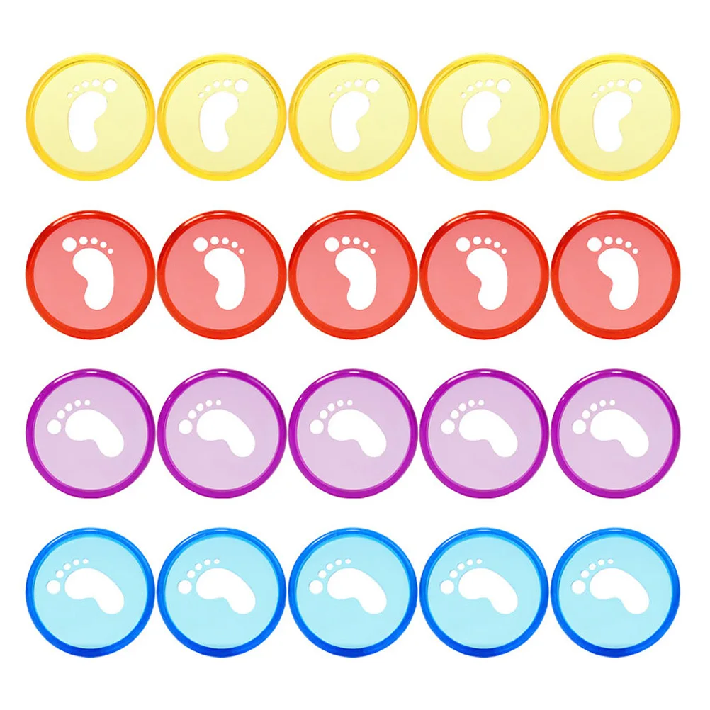 

20pcs Small Loose-Leaf Binder Discs Binding Expansion Discs For Notebook Notepad Planner Office School Plastic Binding