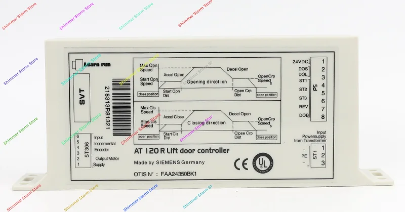 Elevator AT120 door machine box controller inverter FAA24350BK1