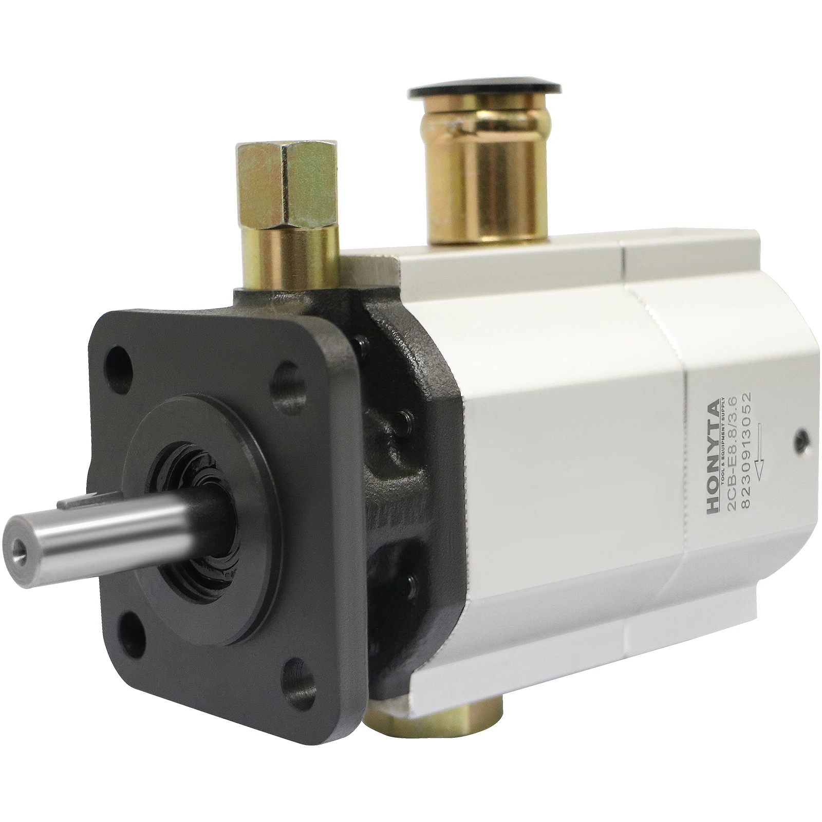 Bomba de engranajes divisora de troncos hidráulica de buena calidad 11cm3 13cm3 16cm3 22cm3 bomba divisora de troncos de aluminio hidráulica de desplazamiento