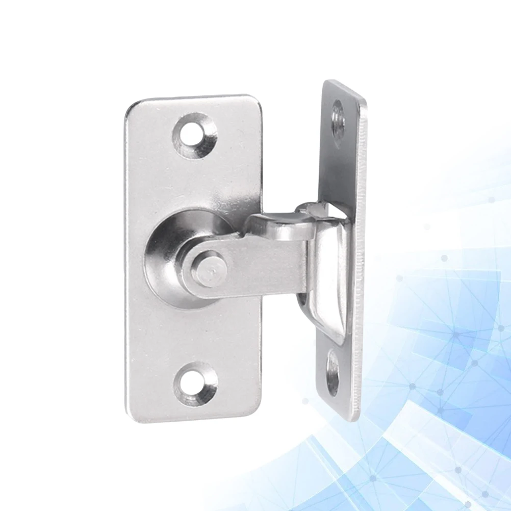 

1PC Stainless Steel Hasp Latch Lock Sliding Door Window Cabinet Lock Security Door Buckle Fitting for Home Hotel (Without Washer