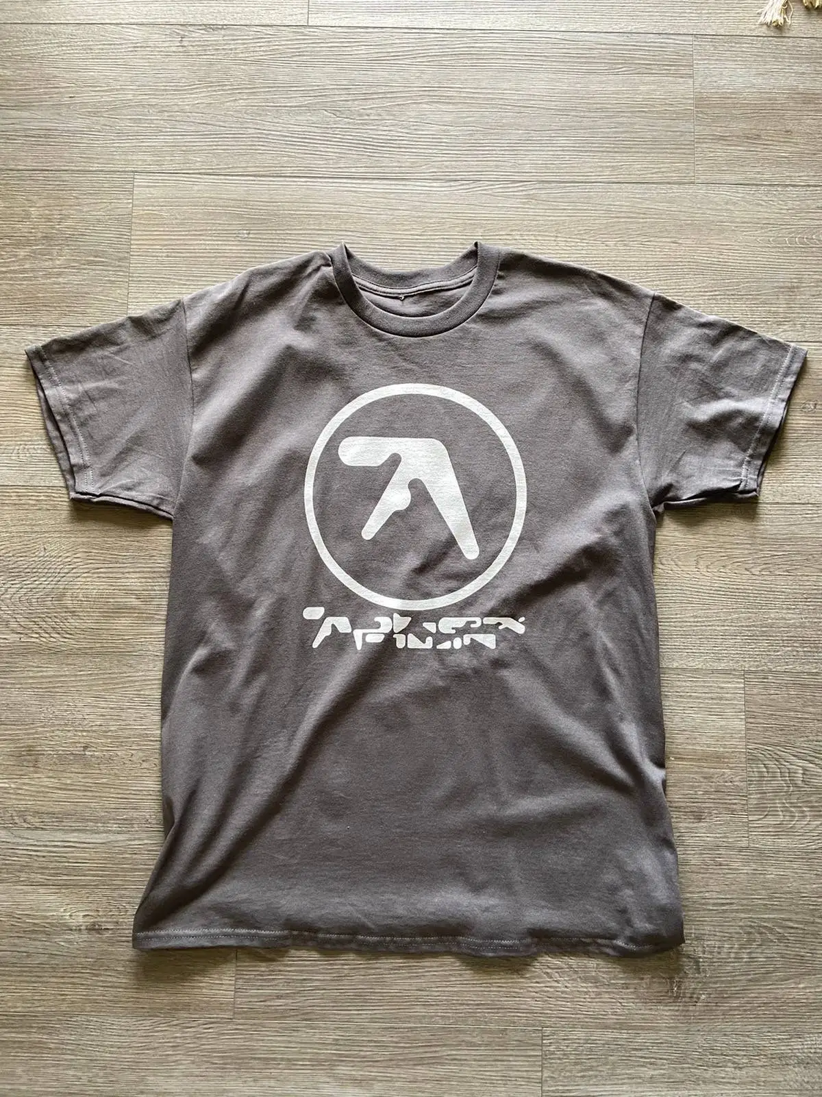 Rare Aphex Twin 2000S Charcoal Short Sleeve T-Shirt Unisex Adult Cotton Nh172