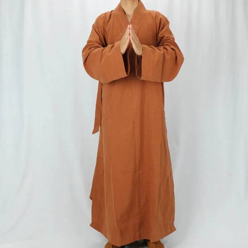 Buddhist monk robes clothing costume shaolin monk clothes budista monks clothes medytacja uniform meditation costumes