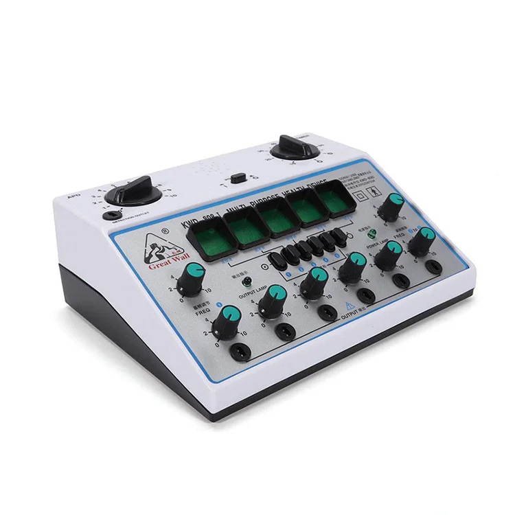 6-Channel Electric Acupuncture Muscle Stimulator Multifunctional Health Therapy Device with Tens Timer Function for Body Use