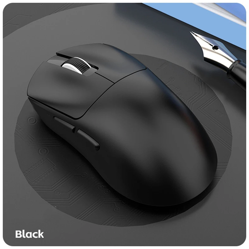 

DN-Wireless Bluetooth Mouse 12000Dpi Thin Optical Mouse Paw3311macro Sensor Ergonomic Design Gaming Mouse