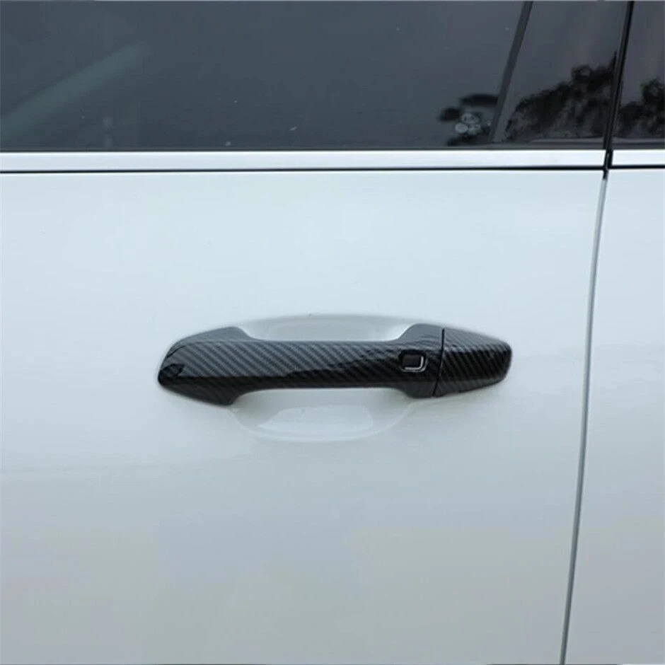 For Kia Ceed 3 Cee'd Cee D SW Proceed 2018 2019 2020 2021 ABS Carbon Fiber Door Handle Cover Bowl Trim Sticker Car Accessories