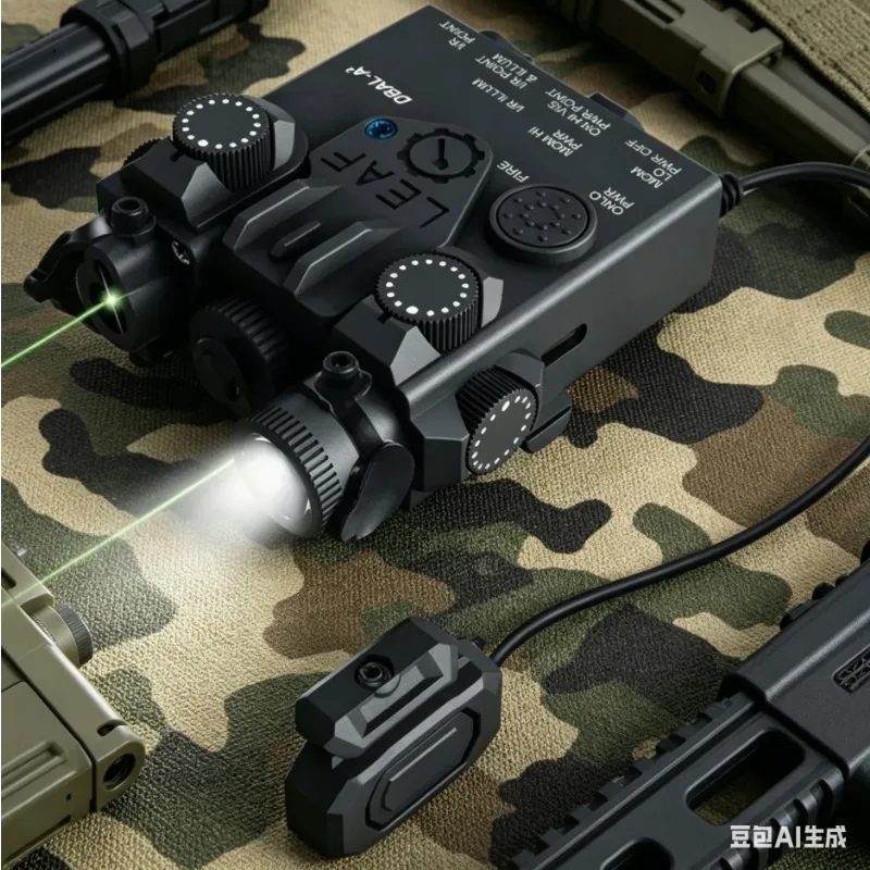 

Portable DBAL-A2 Green Red Laser Sight LED Torch Alignment Indicator Fit 20mm Rail For Tactical Sport Toy Replacement Parts