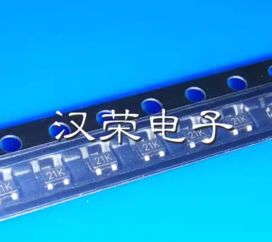 New original WNM2021-3/TR marking:21K  WNM2021-3 WNM2021 SOT323    MOSFEts N-channel 20V/820mA