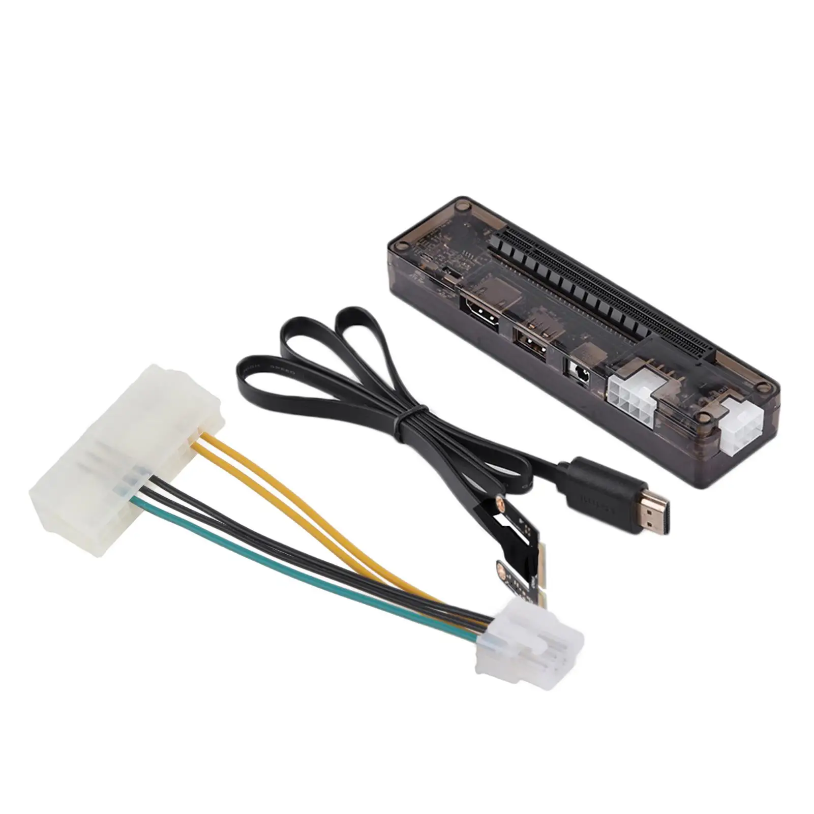 External Video Card Dock for mini PCIe - No Power Supply Needed, Ideal for Laptops and for mini PCs