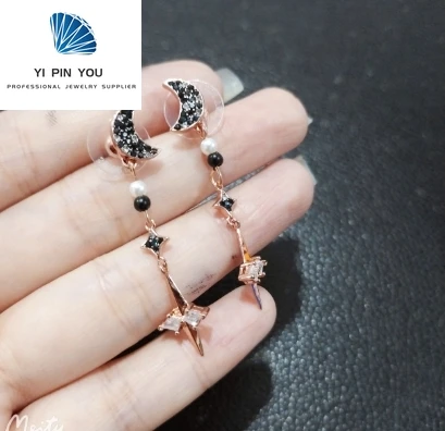 

High Quality High-end S925 Exquisite Luxury Exclusive Style Zircon Earrings - Anniversary Gift