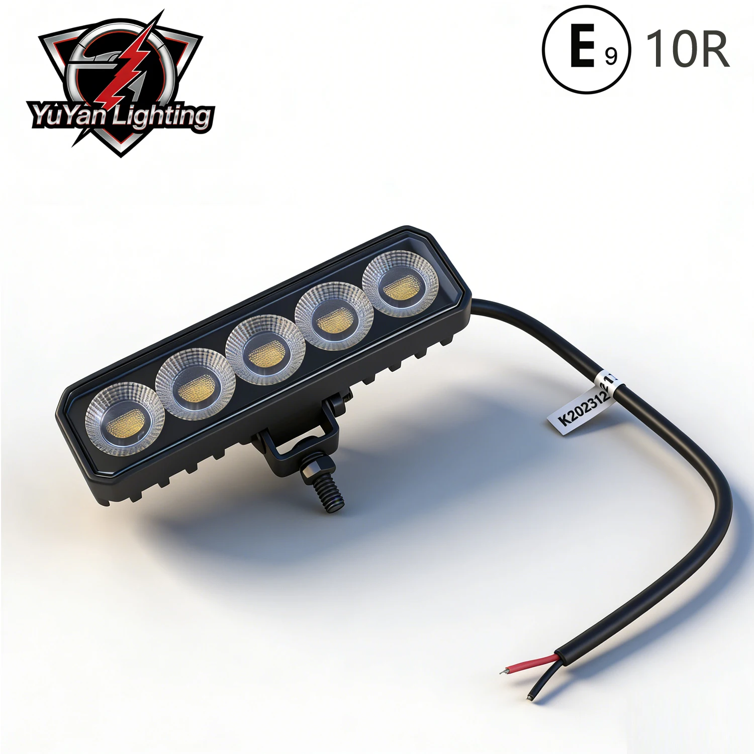 Teraflex 6 Inch LED Light Bar White Work Lights Fog Pods for Offroad Trucks