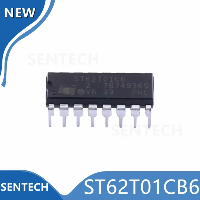 

1pcs/lot Original new ST62T01CB6 DIP-16 integrated circuit ic chip Electronic components