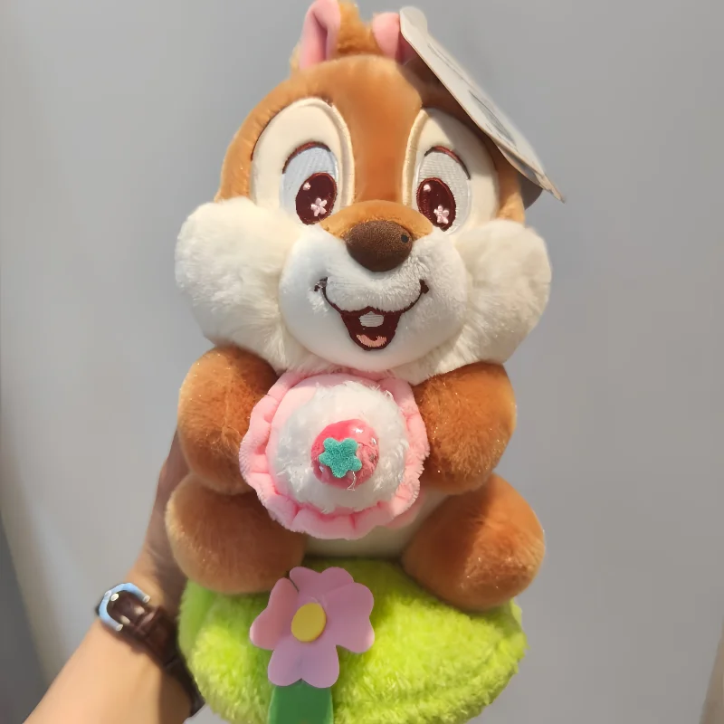 Genuino en Stock Disney genuino autorizado Chichititi primavera Sakura serie colgante de felpa monedero llave colgante de felpa regalo