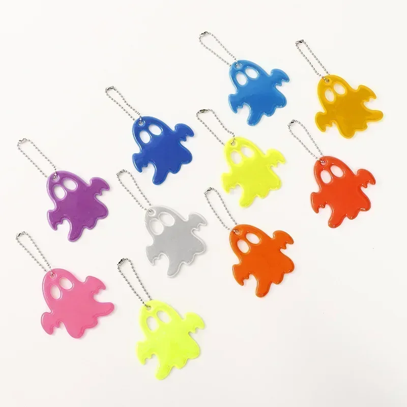 13 Pc Mix Color Little Star Heart Charm Bag accessori per gioielli portachiavi riflettente portachiavi per bambini uso di sicurezza per le donne