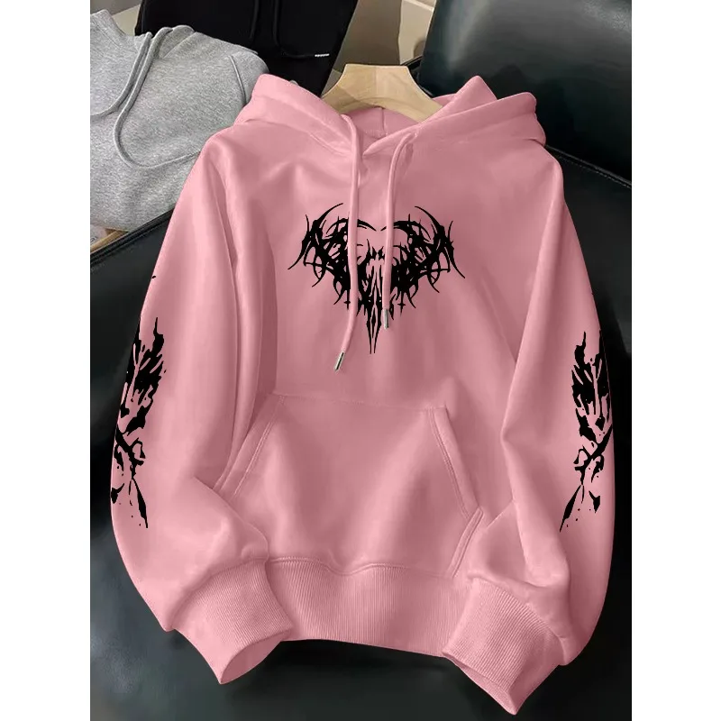 Men's new classic hooded sweatshirt casual wear must have a unique style, easy to relax, suitable for all daily scenes
