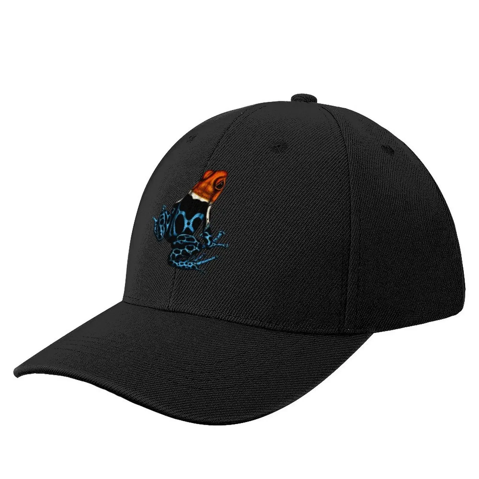 Red-headed poison dart frog Baseball Cap Wild Ball Hat Snapback Cap Anime Golf Men Women's