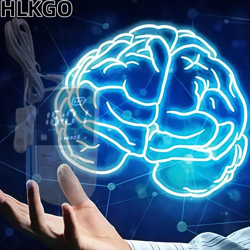 

Vagus Nerve Stimulation for Mental Health, CES Therapy Ear Clip with 5 Programs for Insomnia Anxiety Depression Sleep Treatment