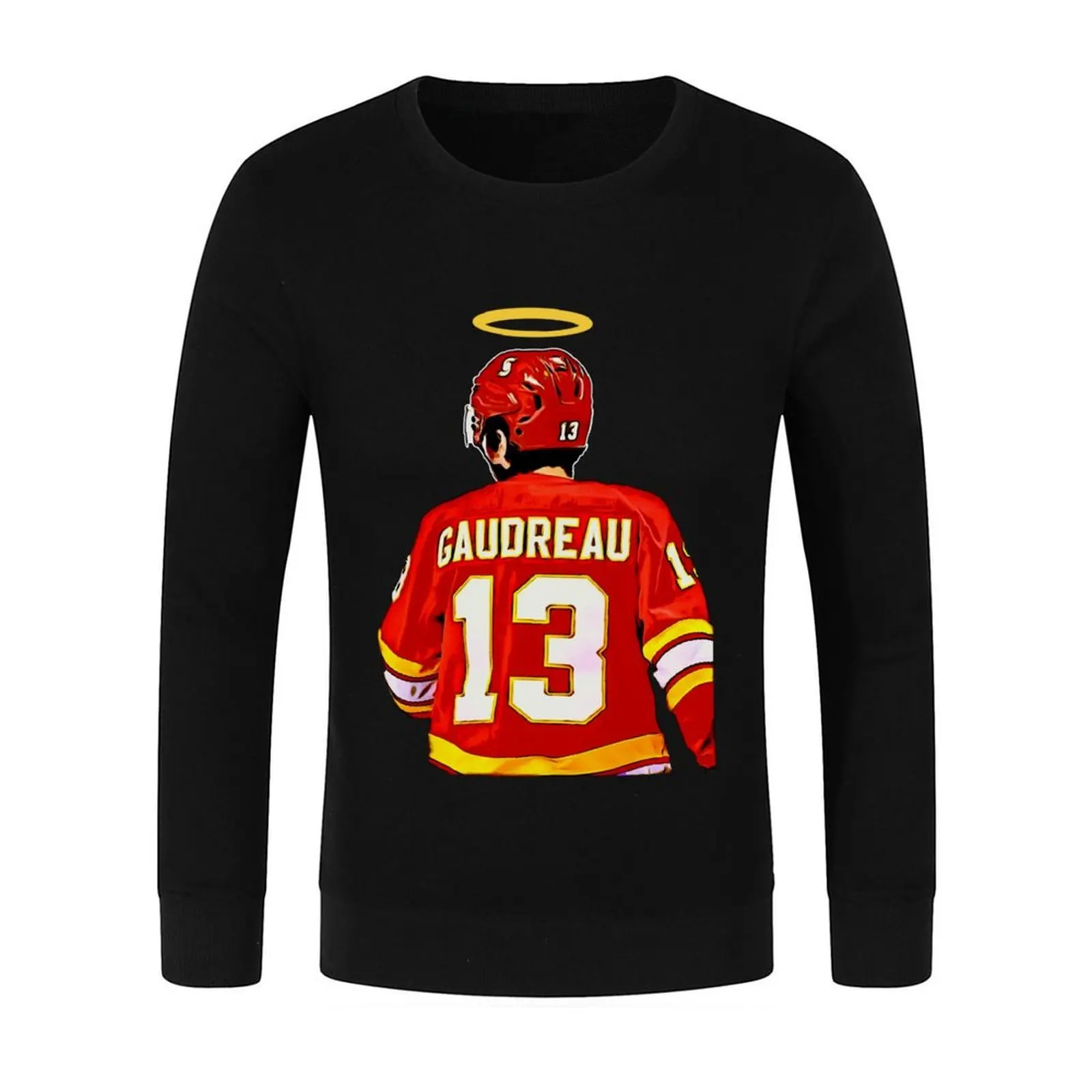 Johnny Gaudreau 13 Pullover men's autumn clothes men's winter sweater men's coat men clothing hooded sweatshirt for men