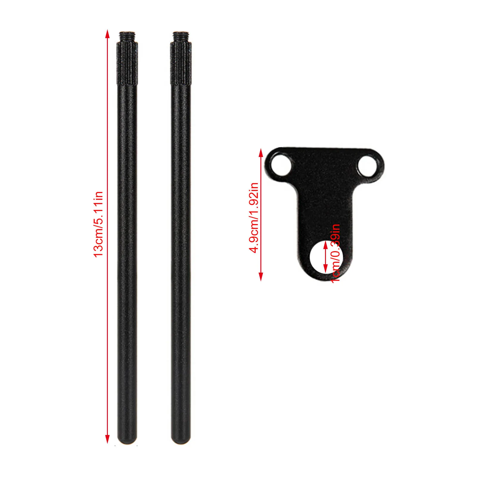 Universal Fishing Rod Fishing Accessories Aluminum Alloy Snag Bar European-style Alarm Bracket Protector Bracket Sea Lake Stand