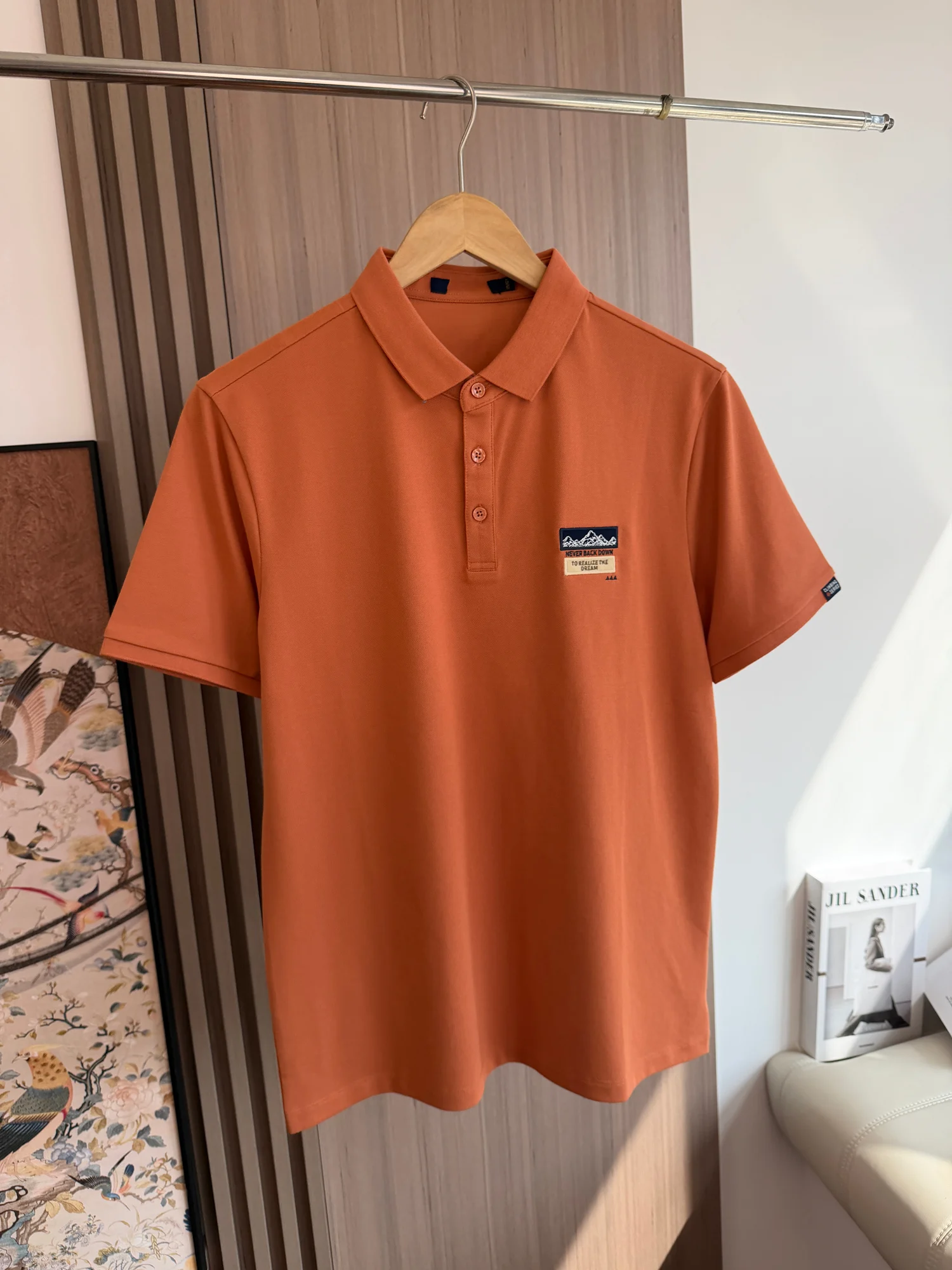 Men's Summer Casual Comfortable Short Sleeve  Shirt Standard Fit Fashion Urban Breathable Premium Jersey Cotton Tagless S...