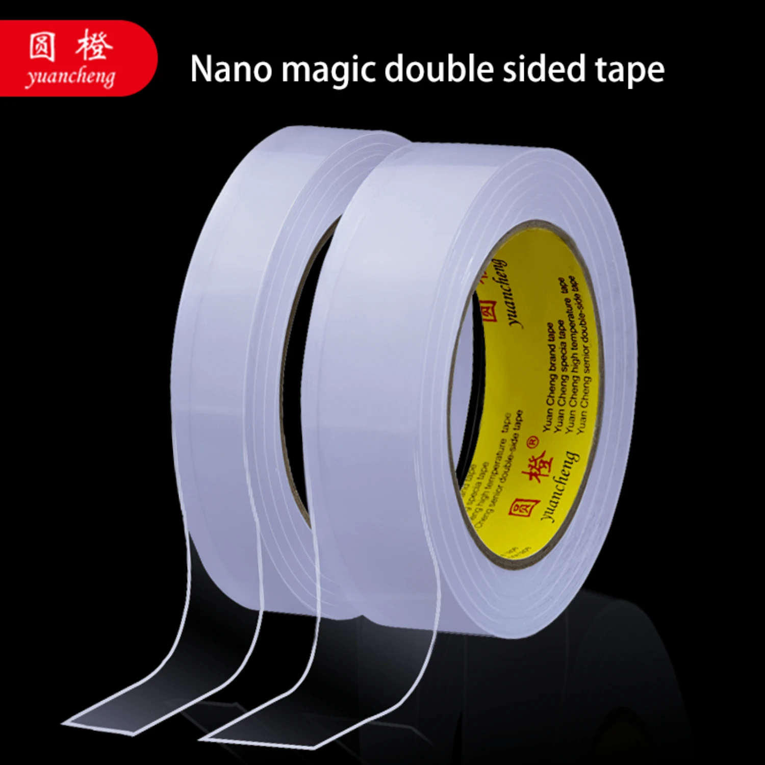 Strong Stickiness Double-Sided Multi-purpose Nano Tape Roll - Leave No Trace Upon Removal, Long Lasting Adhesive Bond