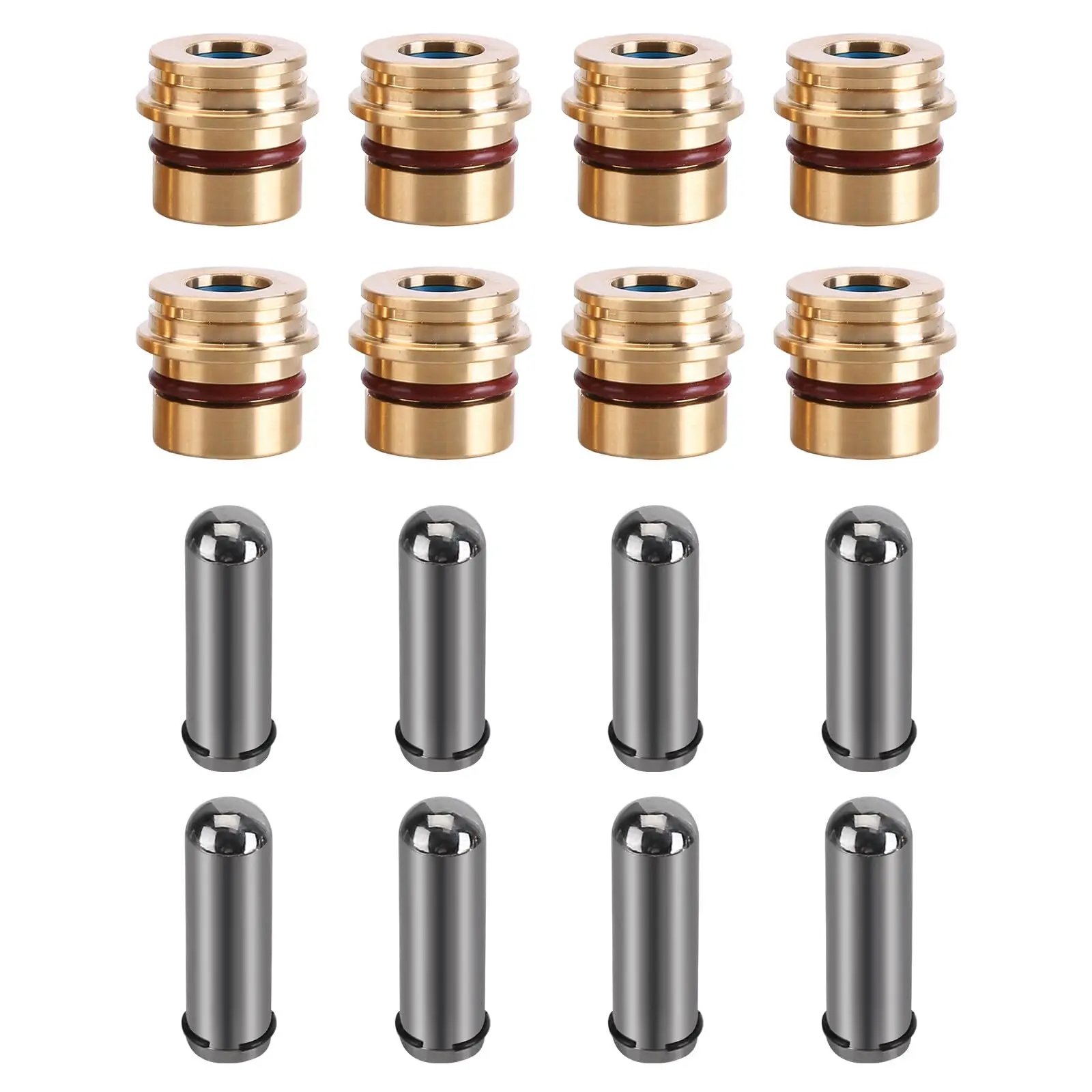 

8pcs Plunger Valves 289-8451, CA2898451, 2898451 for CAT Loader E216B 226B 232B 248B 268B 287B 247B2 257B2 Replacement