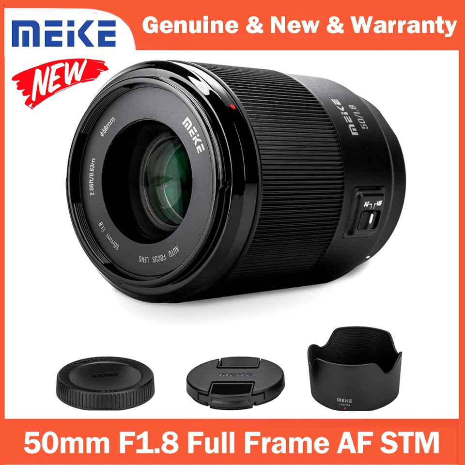 MEIKE 50mm F1.8 Auto Focus Full Frame Lens for Nikon Z Sony E
