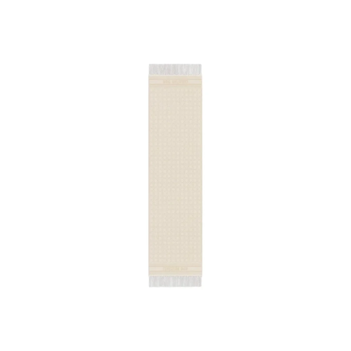 

DIOR Wicker Pattern Cashmere, Wool, Metal Thread, Viscose, Metallic Polyester Knit Scarves Women's Khaki 51CAN210L081_CO90