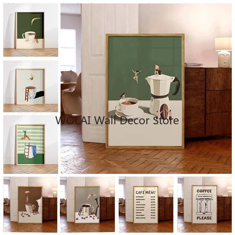 Coffee Diver Canvas…