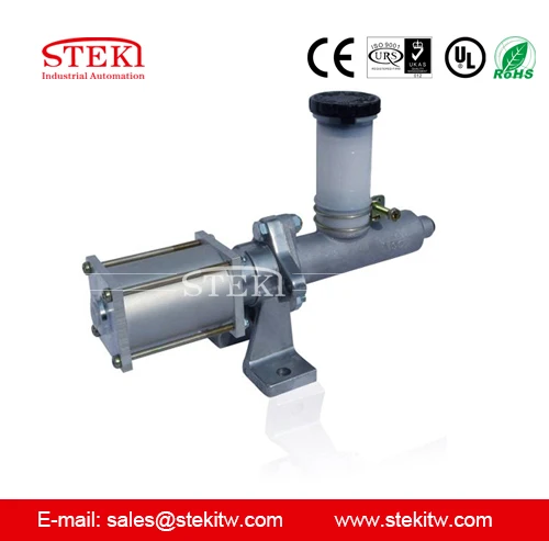 STEKI BST Air Hydraulic Brake Booster Using Braking Oil, Hydraulic Oil DOT3, DOT4 Air Hydraulic Booster Brake Assy For Forklift