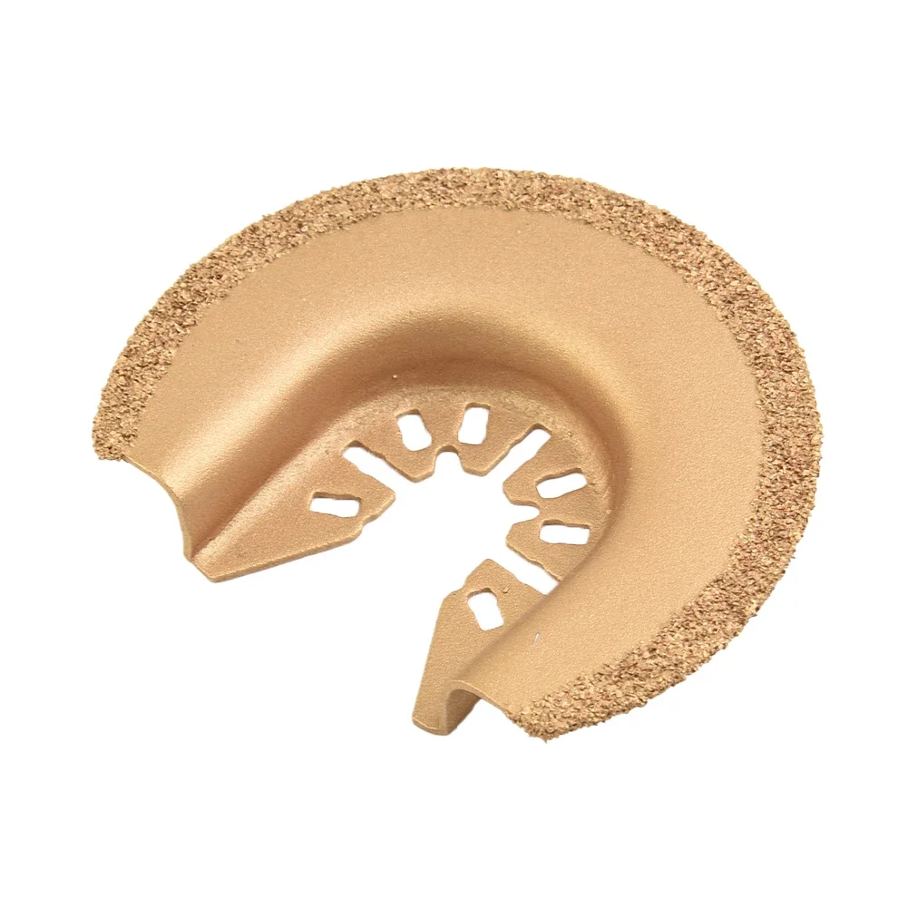 Renovator House Multi Saw Blade Power Tools Mortar Multi Oscillating Saw Blade Part Quick Release Remove Grout Semicircle Desig